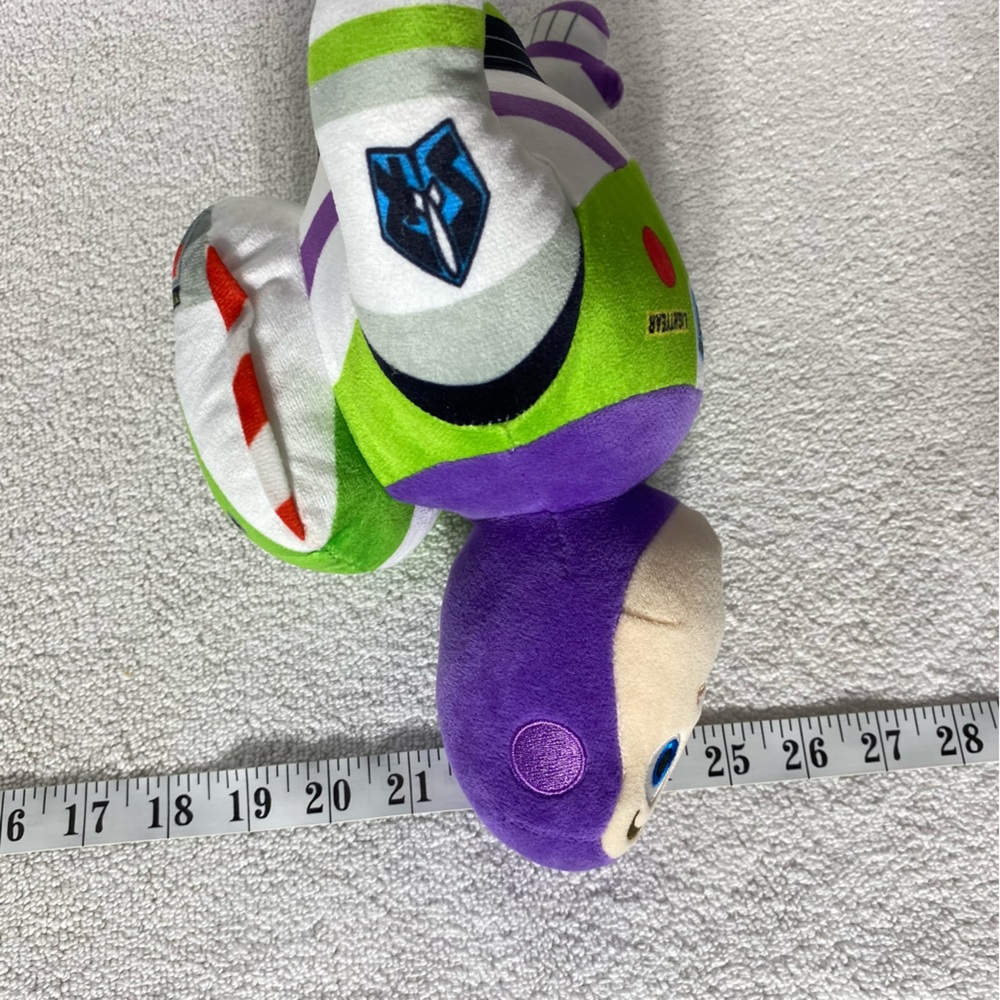 Disney Pixar Toy Story White Purple Green Buzz Lightyear Plush Toy - Picture 8 of 11